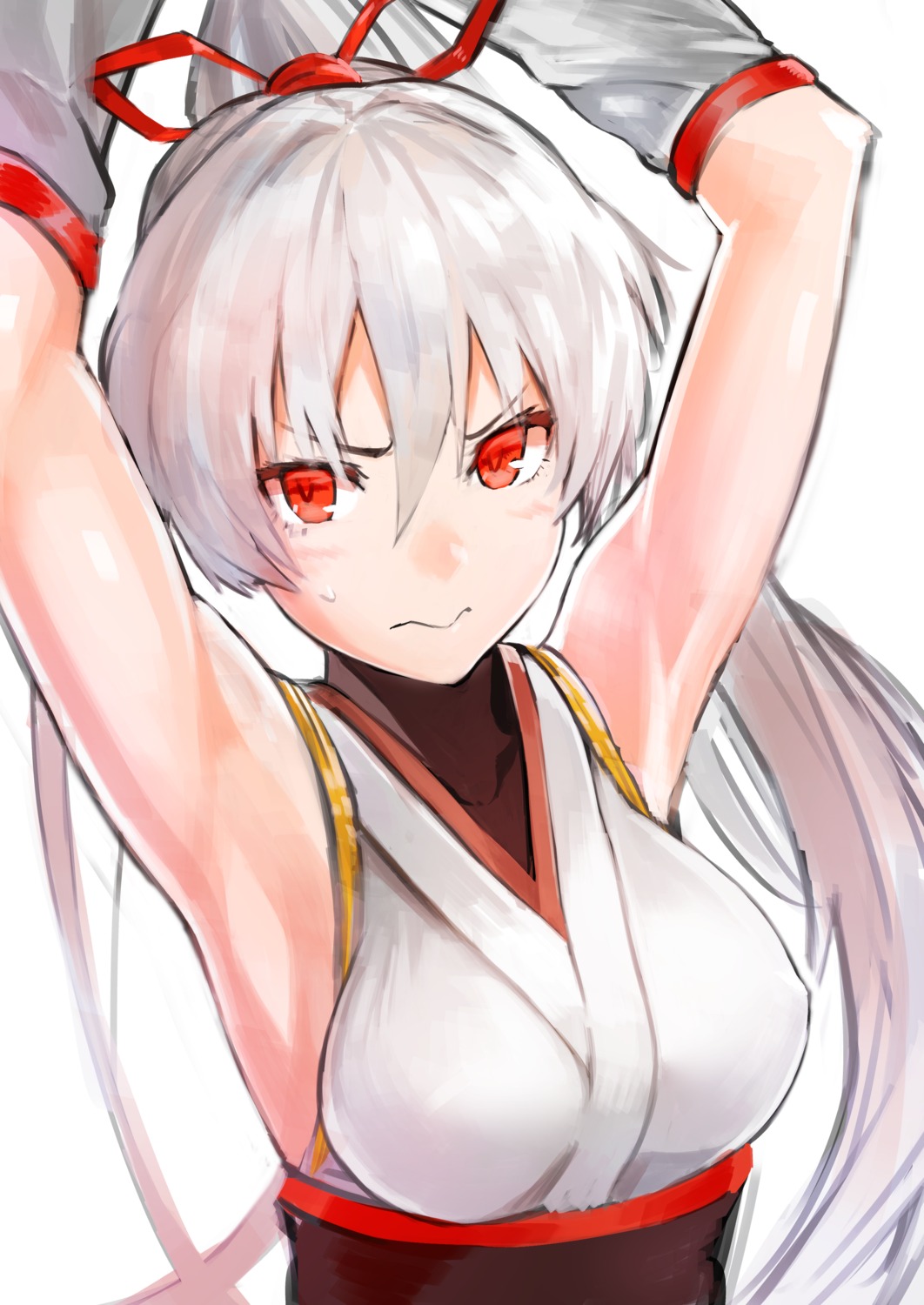 fate/grand_order, japanese_clothes, sawatari_kazuma, tomoe_gozen_(fate)