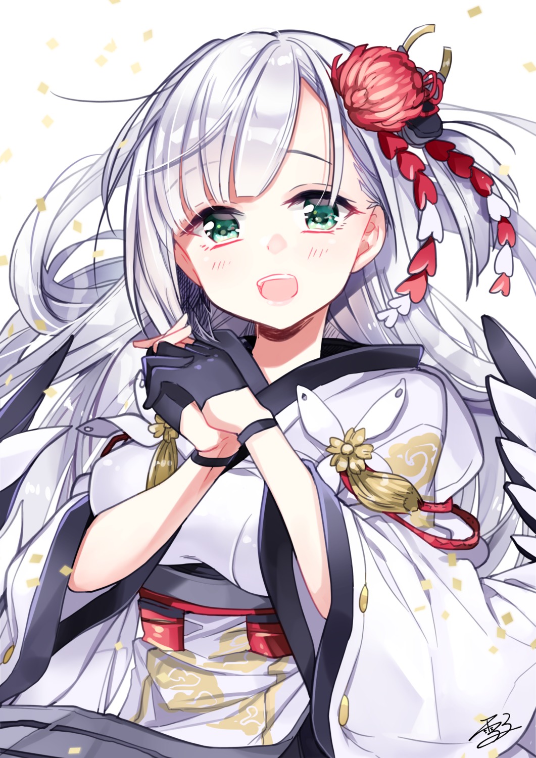 azur_lane, kimono, shoukaku_(azur_lane), yukiko