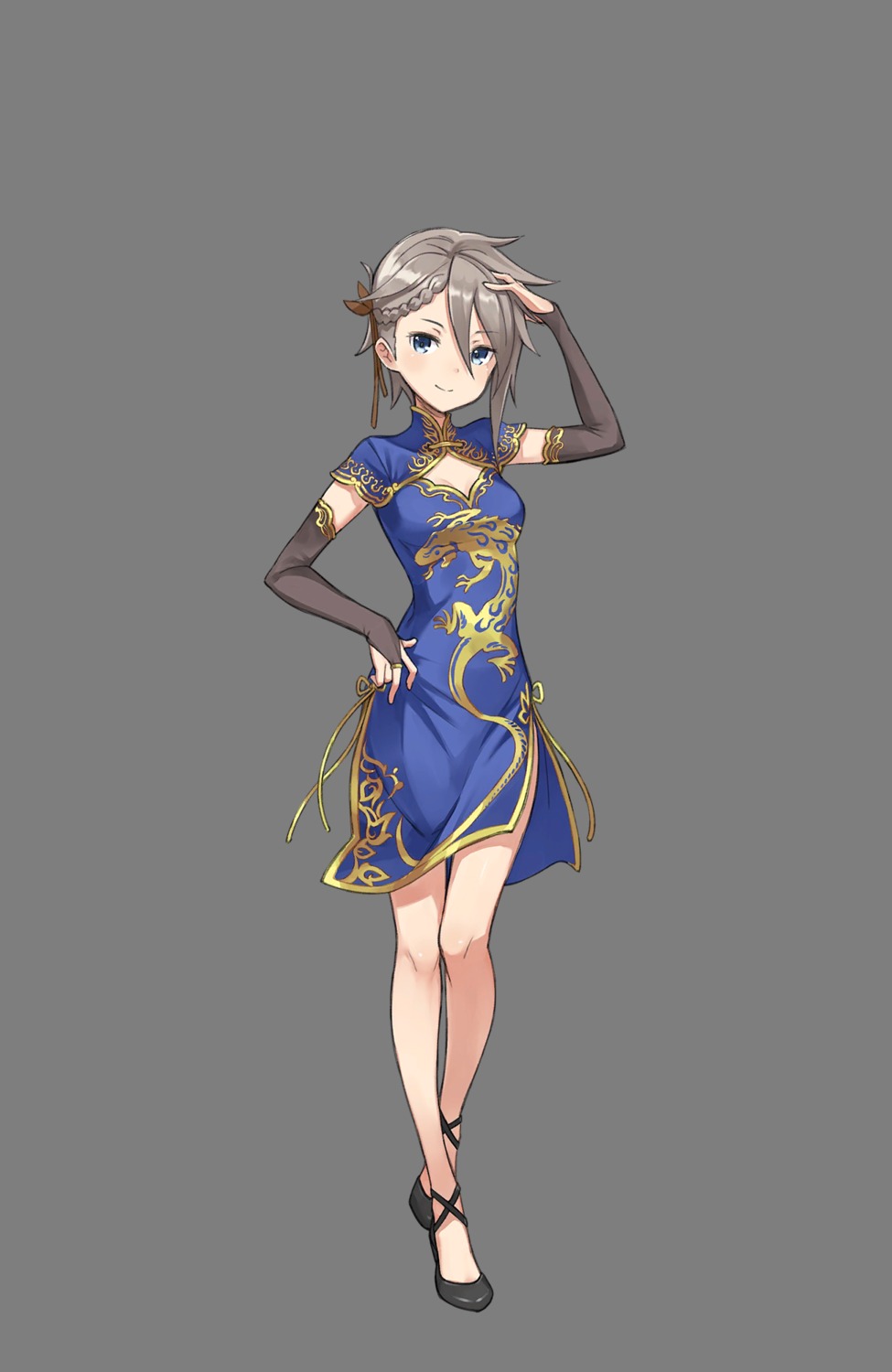 ange_(princess_principal), chinadress, cleavage, princess_principal, tagme, transparent_png