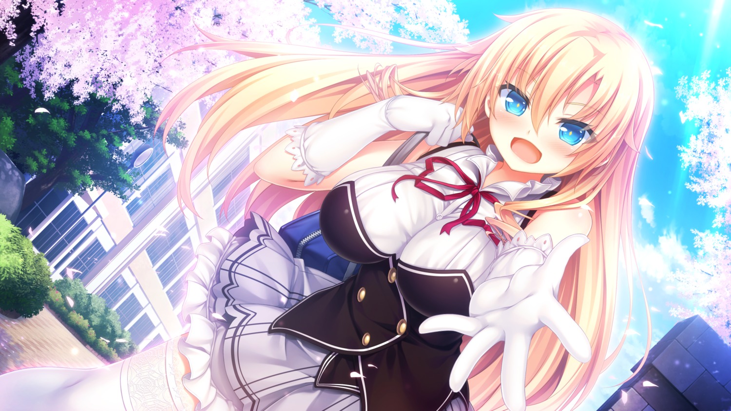 game_cg, harukaze-soft, iris_december_uncry, nora_to_oujo_to_noraneko_heart_2, oozora_itsuki, seifuku, thighhighs