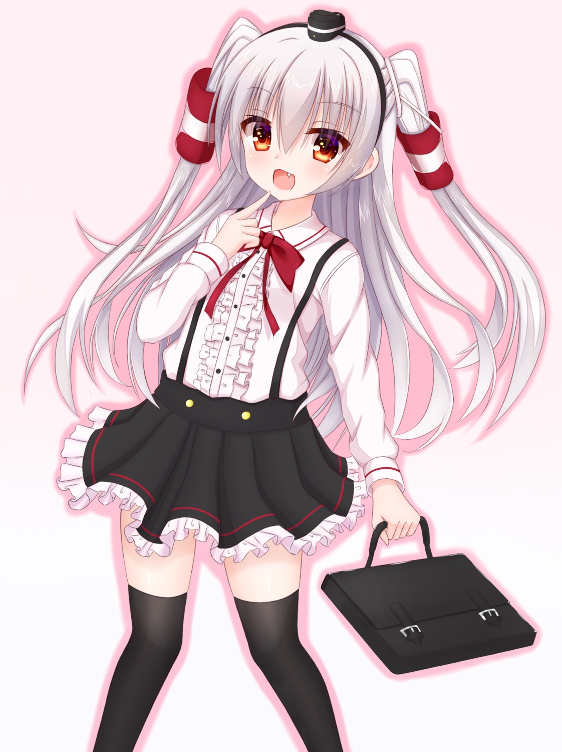 amatsukaze_(kancolle), hakuto_momiji, kantai_collection, thighhighs
