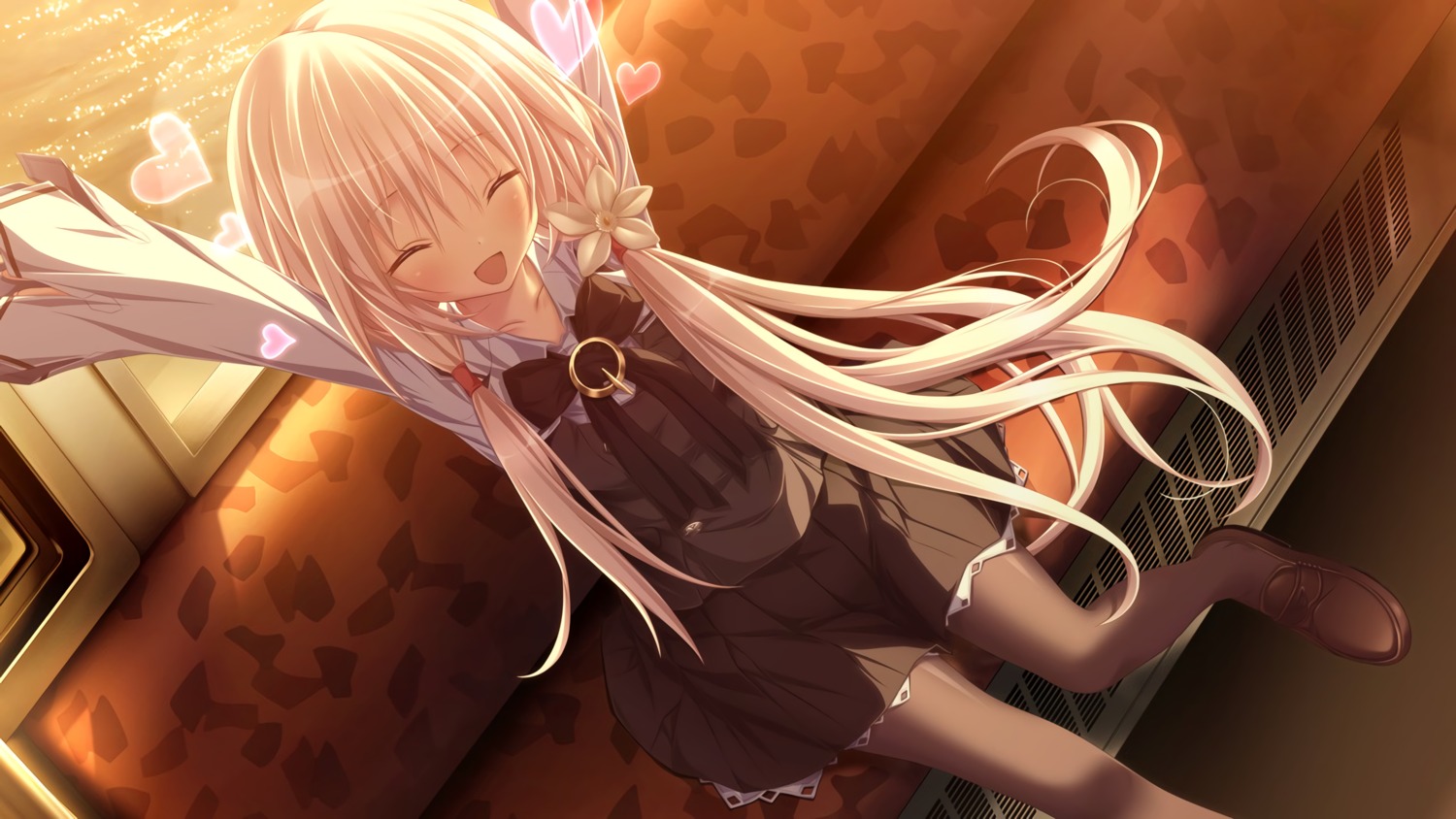 chrono_clock, game_cg, koku, kuro_(chrono_clock), pantyhose, purple_software, seifuku