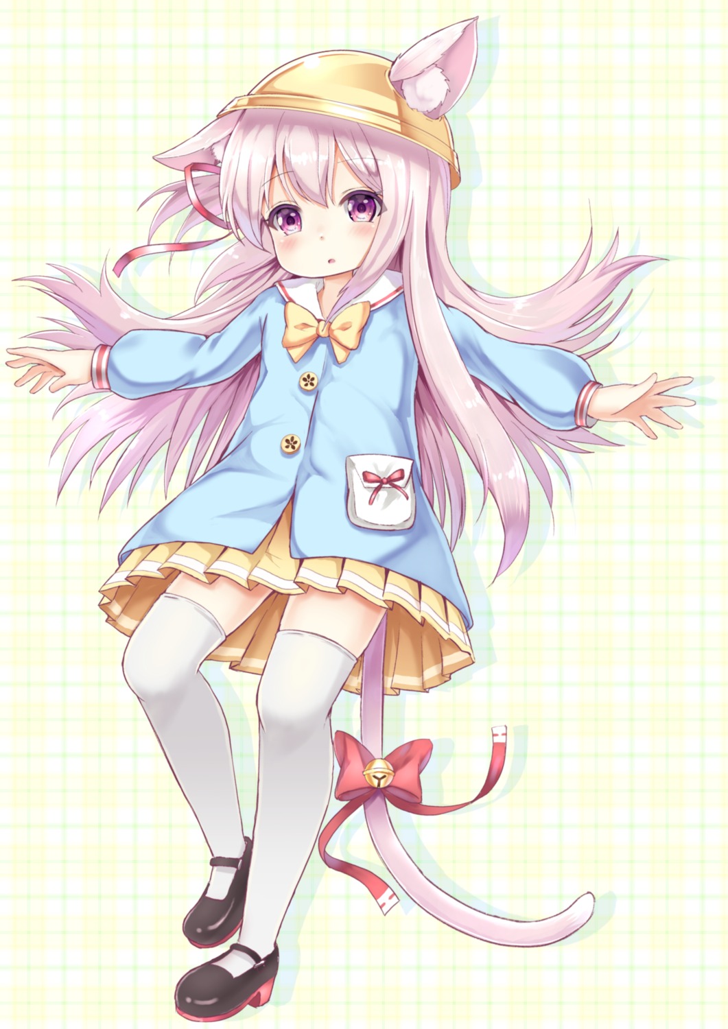 animal_ears, azur_lane, kisaragi_(azur_lane), tail, telaform, thighhighs