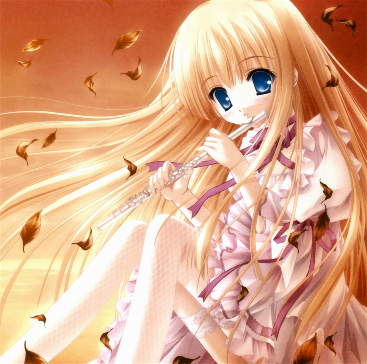 aria_(magical_tale), dress, lolita_fashion, magical_tale, thighhighs, tinkle