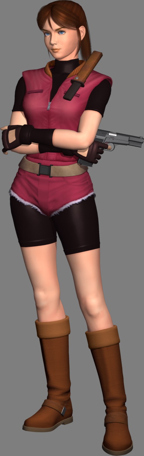 cg, claire_redfield, resident_evil, transparent_png