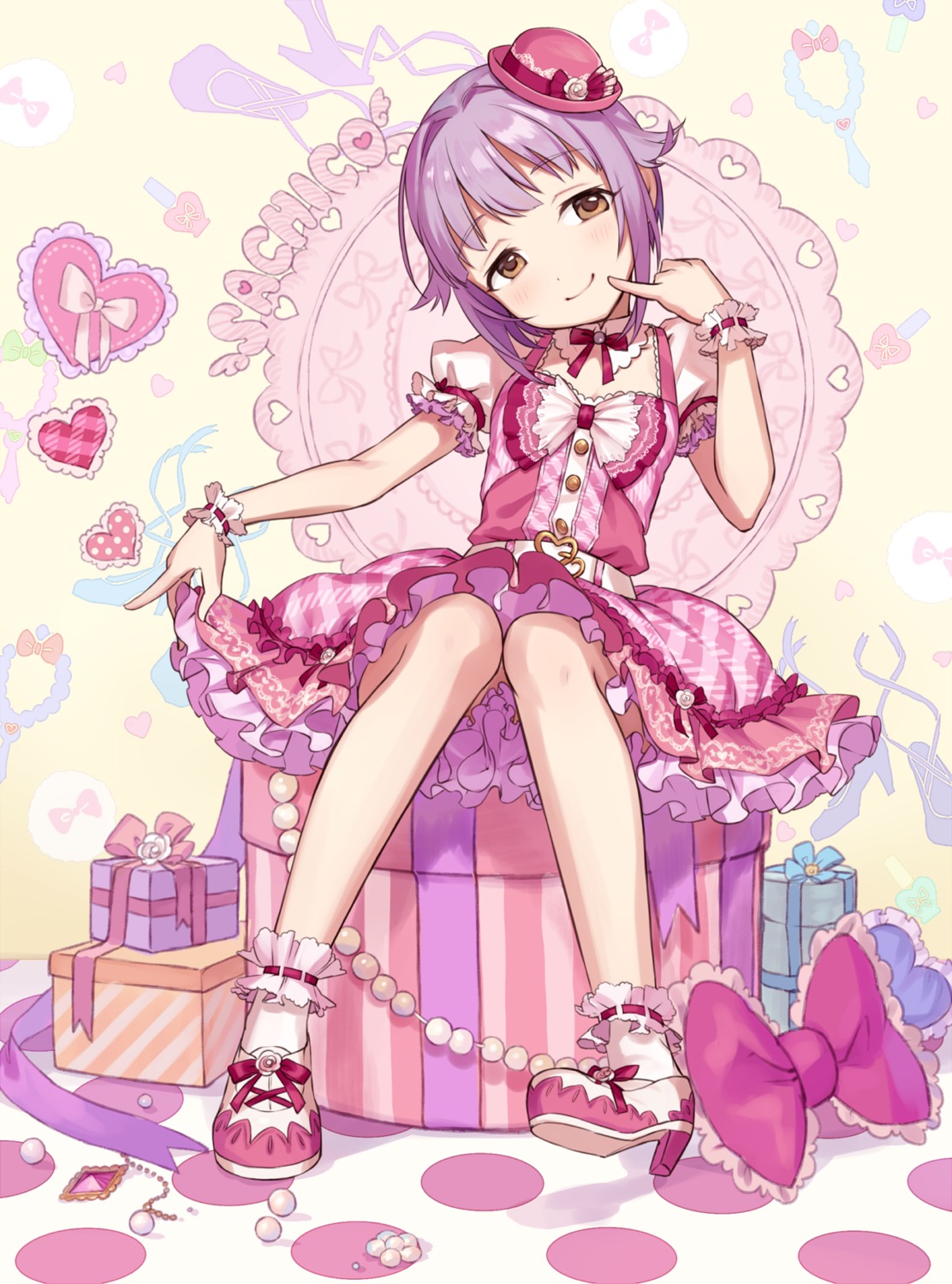 dress, heels, koshimizu_sachiko, tamaext, the_idolm@ster, the_idolm@ster_cinderella_girls