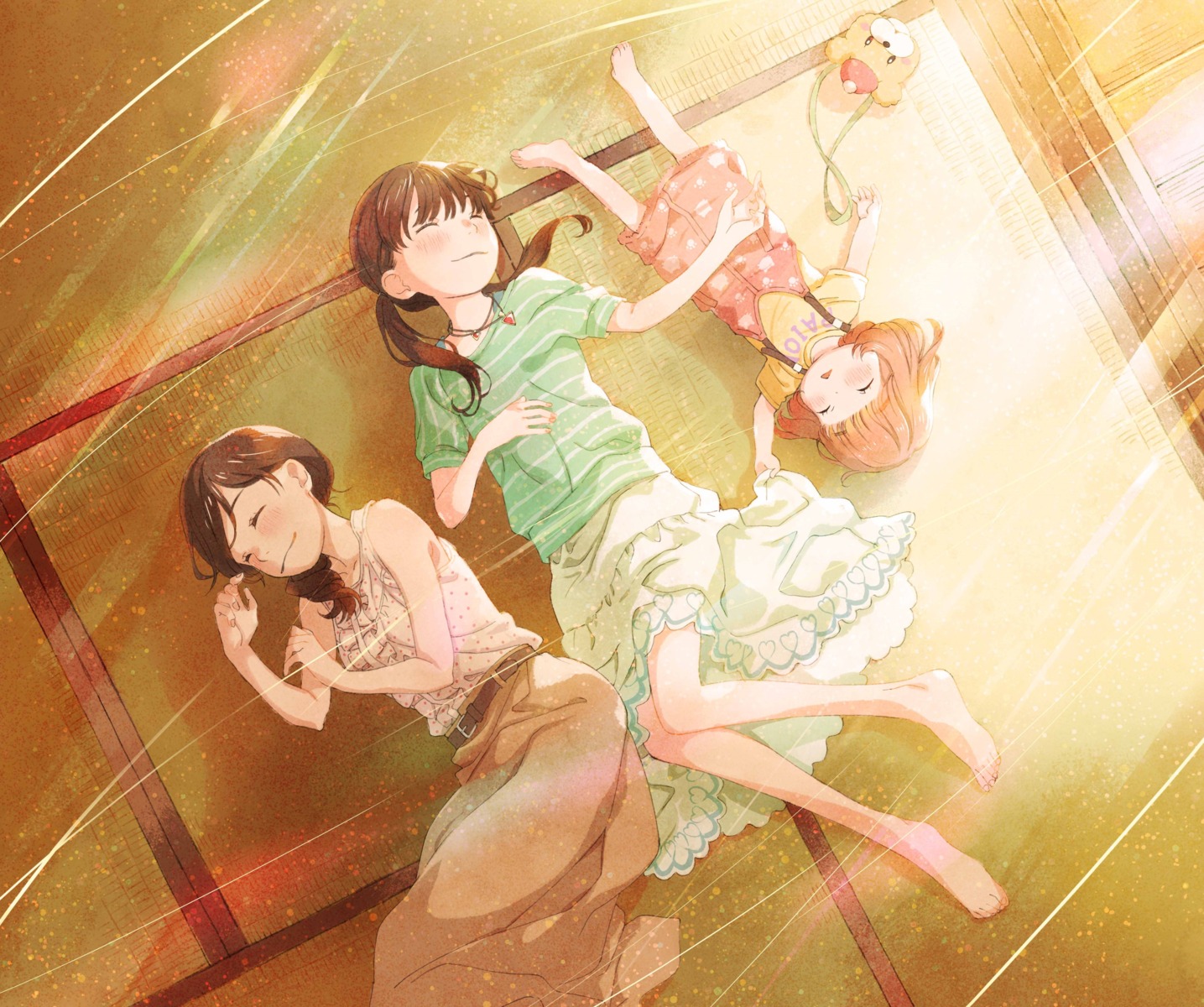 dress, hosoi_mieko, kawamoto_akari, kawamoto_hinata, kawamoto_momo, sangatsu_no_lion