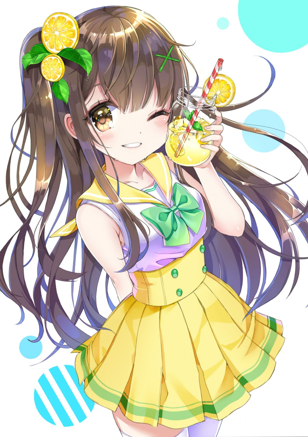 sakura_shiori, seifuku, thighhighs