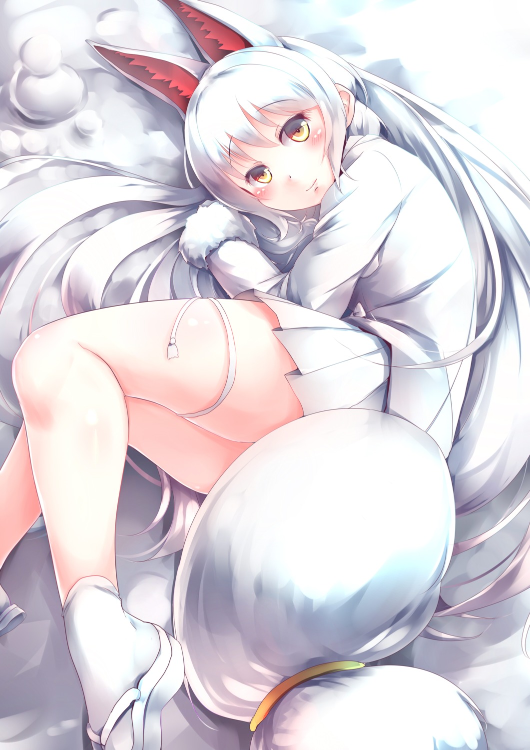 animal_ears, kanzakietc, kemono_friends, oinari-sama_(kemono_friends), tail