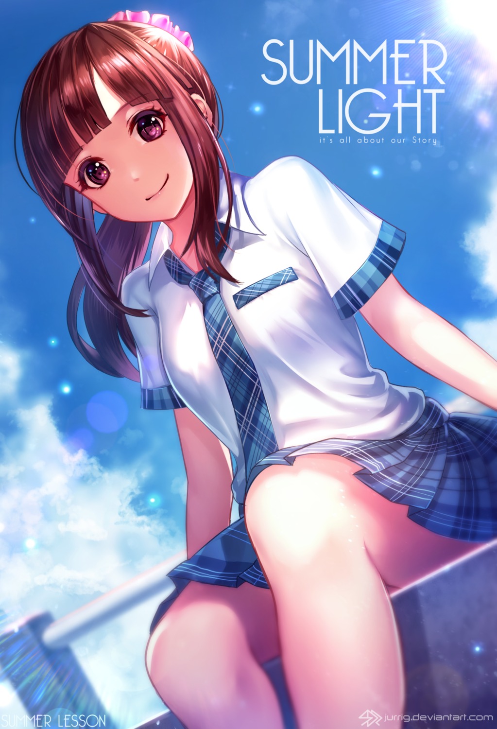 jurrig, seifuku, summer_lesson
