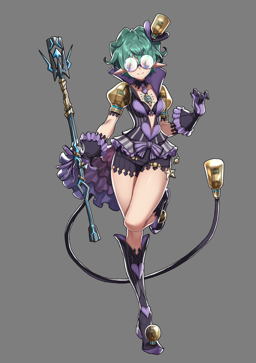 mecha_musume, megane, monolith_soft, nintendo, pointy_ears, saika, saitom, transparent_png, weapon, xenoblade_(series), xenoblade_2