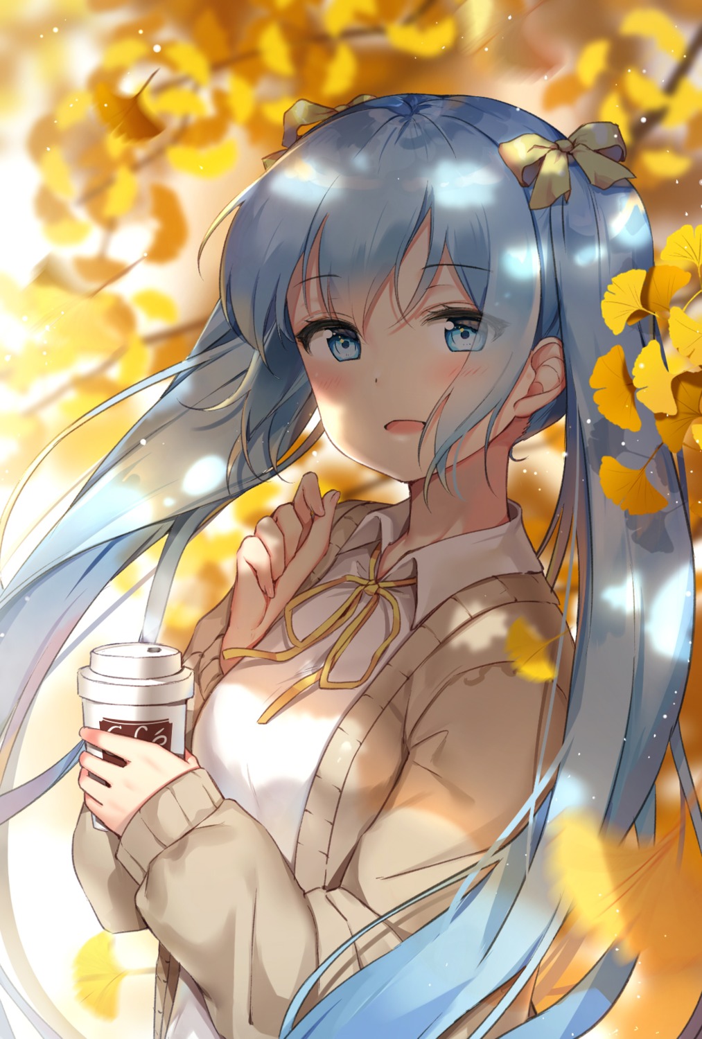 douyacai, hatsune_miku, sweater, vocaloid