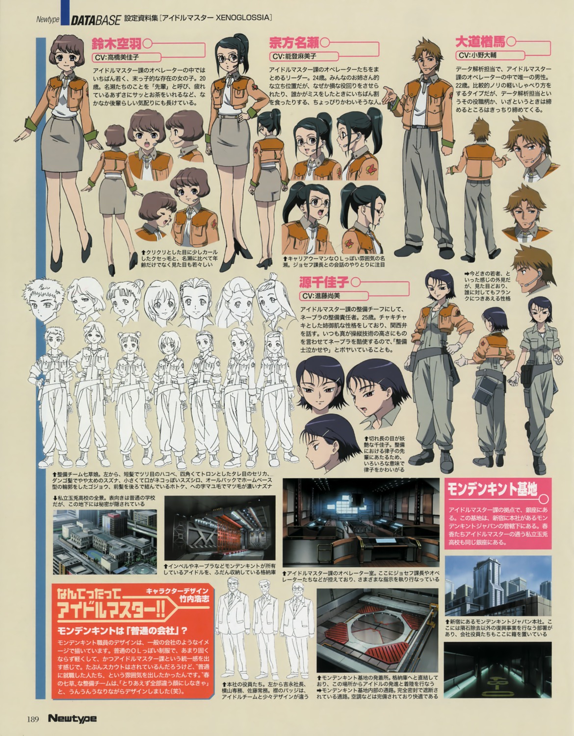 daidou_naraba, minamoto_chikako, munakata_naze, suzuki_sorewa, the_idolm@ster, xenoglossia