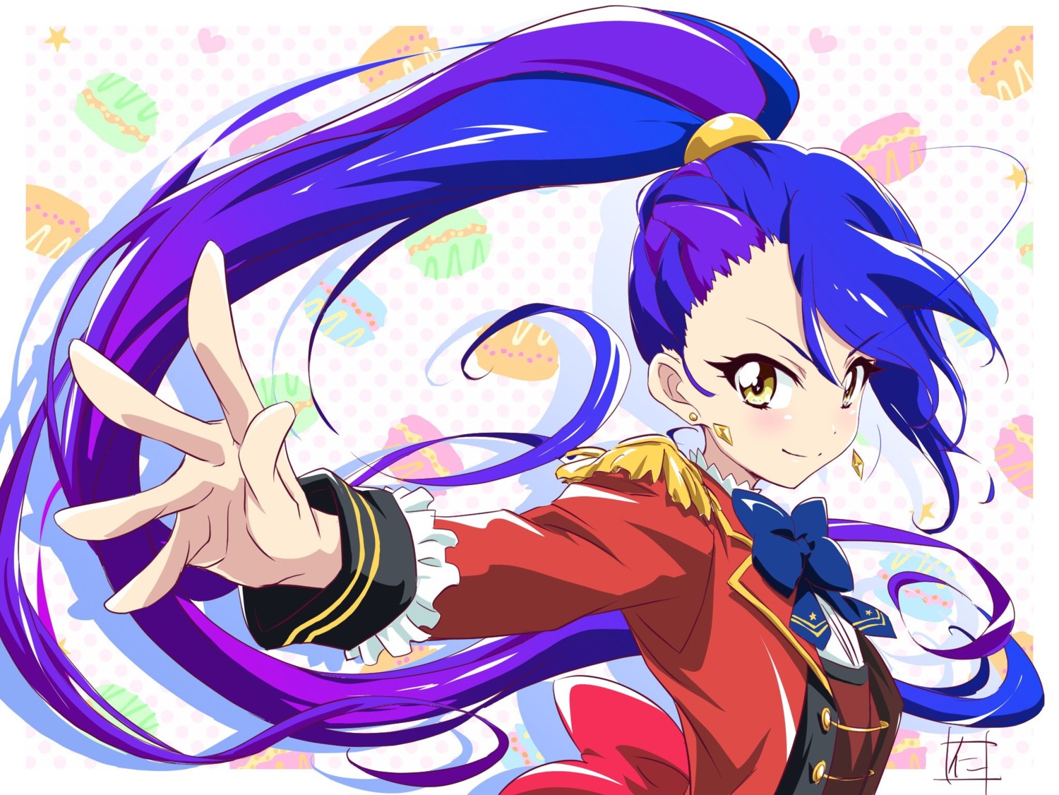 aikatsu!, aikatsu_stars!, jpeg_artifacts, kisaragi_tsubasa, nii_manabu, uniform