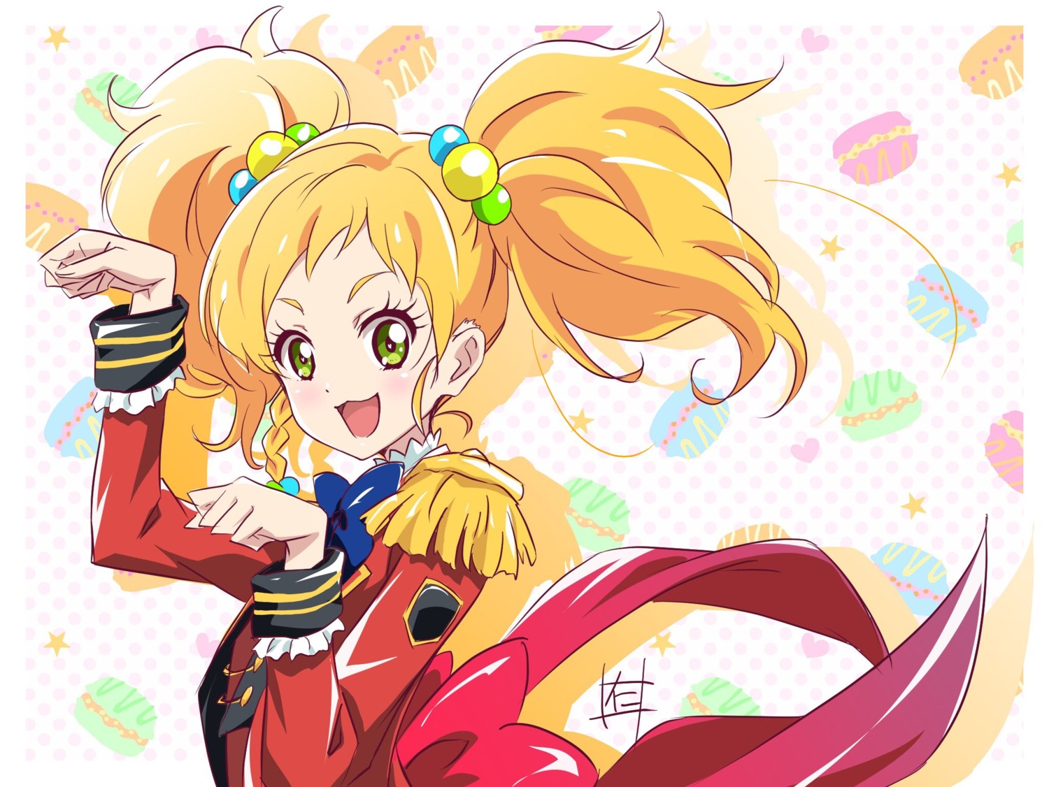 aikatsu!, aikatsu_stars!, nii_manabu, nikaidou_yuzu, uniform