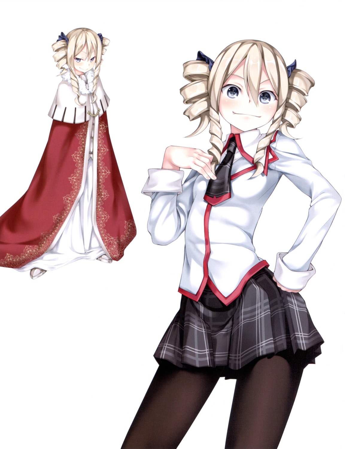 nao_akinari, pantyhose, screening, seifuku, trinity_seven