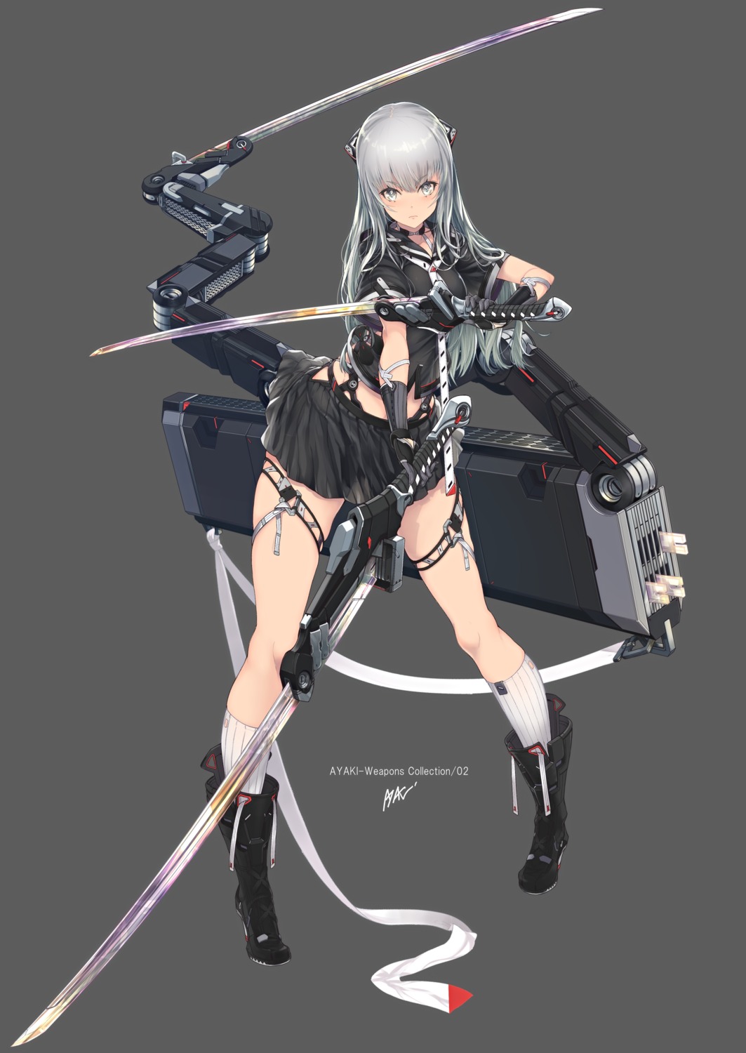 ayaki, heels, sword