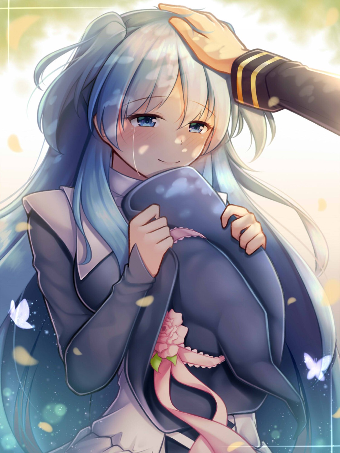 chtholly_nota_seniorious, dress, guardian-panda, shuumatsu_nani_shitemasu_ka?, shuumatsu_nani_shitemasu_ka?_isogashii_desu_ka?_sukutte_moratte_ii_desu_ka?, witch