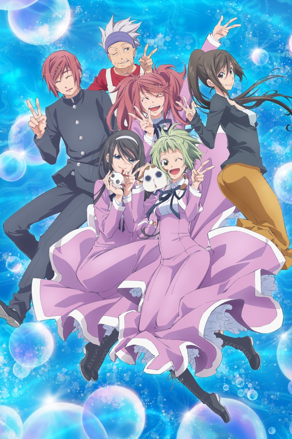 amanchu!, aria_(amanchu!), katori_mato, kohinata_hikari, kohinata_kino, ninomiya_ai, ninomiya_makoto, ooki_futaba