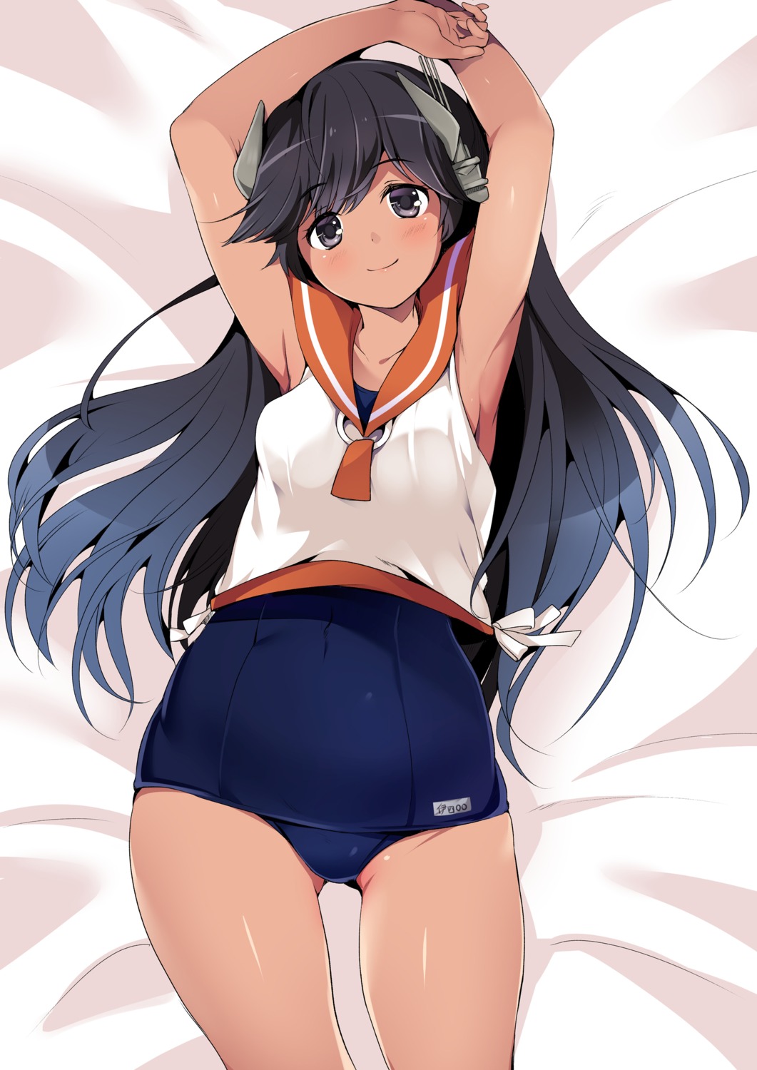 i-400_(kancolle), kantai_collection, ruri_rarako, school_swimsuit, seifuku, swimsuits