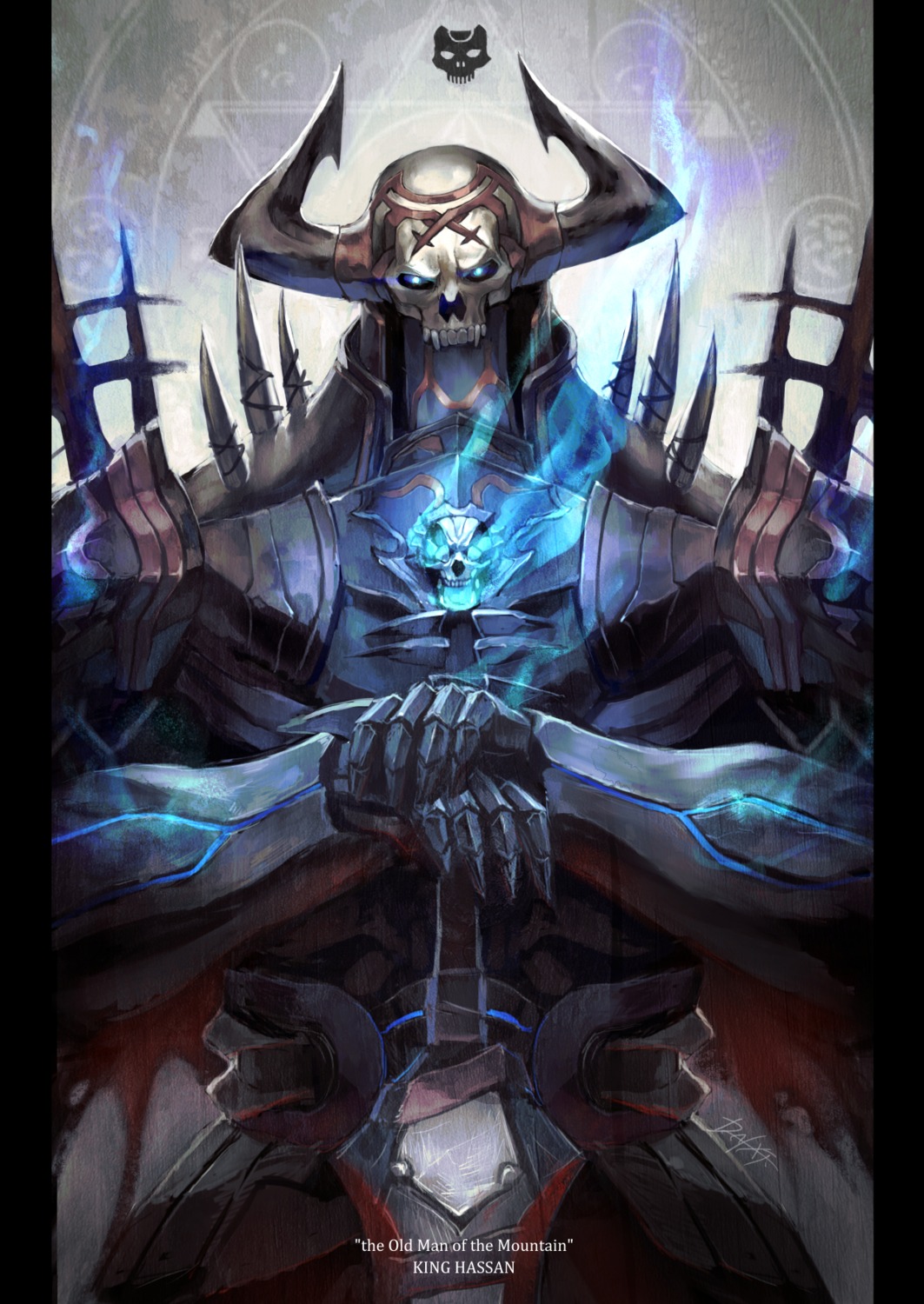 armor, dai-xt, fate/grand_order, king_hassan_(fate/grand_order), sword