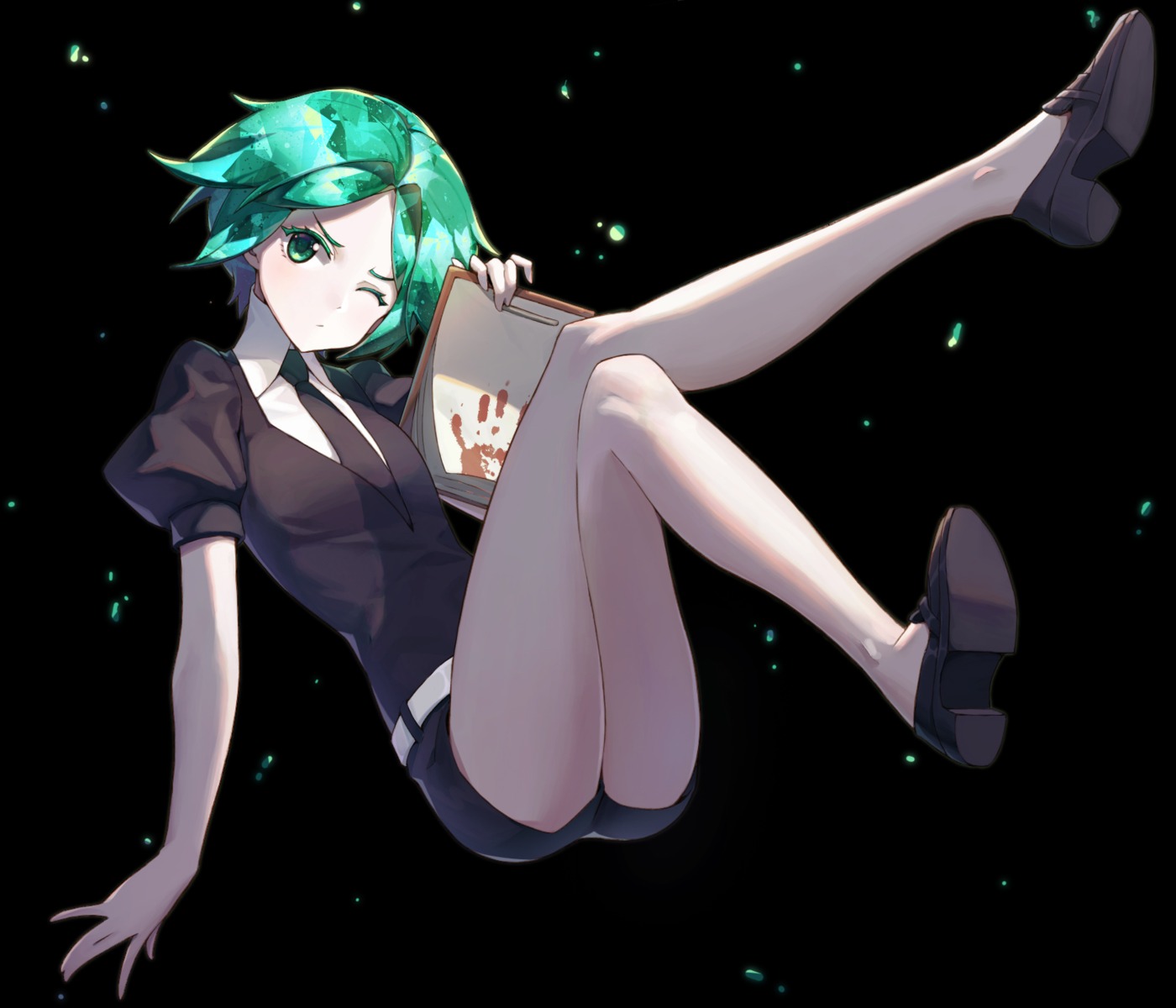 chunrijun_(springer), houseki_no_kuni, phosphophyllite