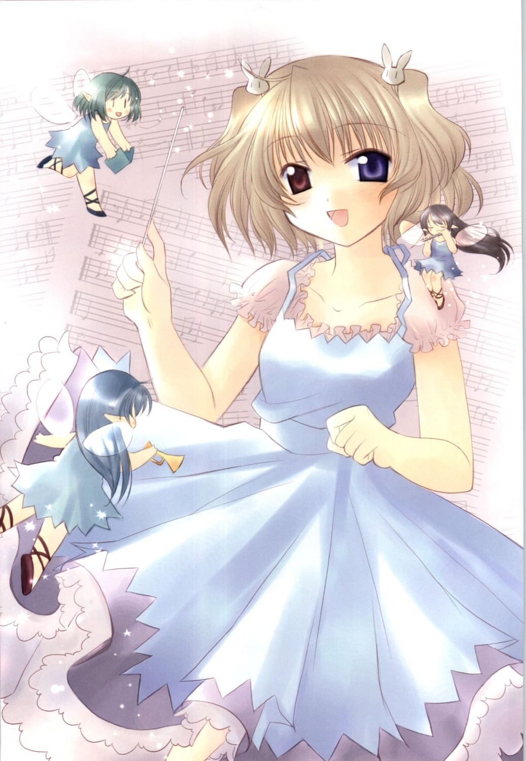 angelic_serenade, dress, fairy, heterochromia, naruse_chisato