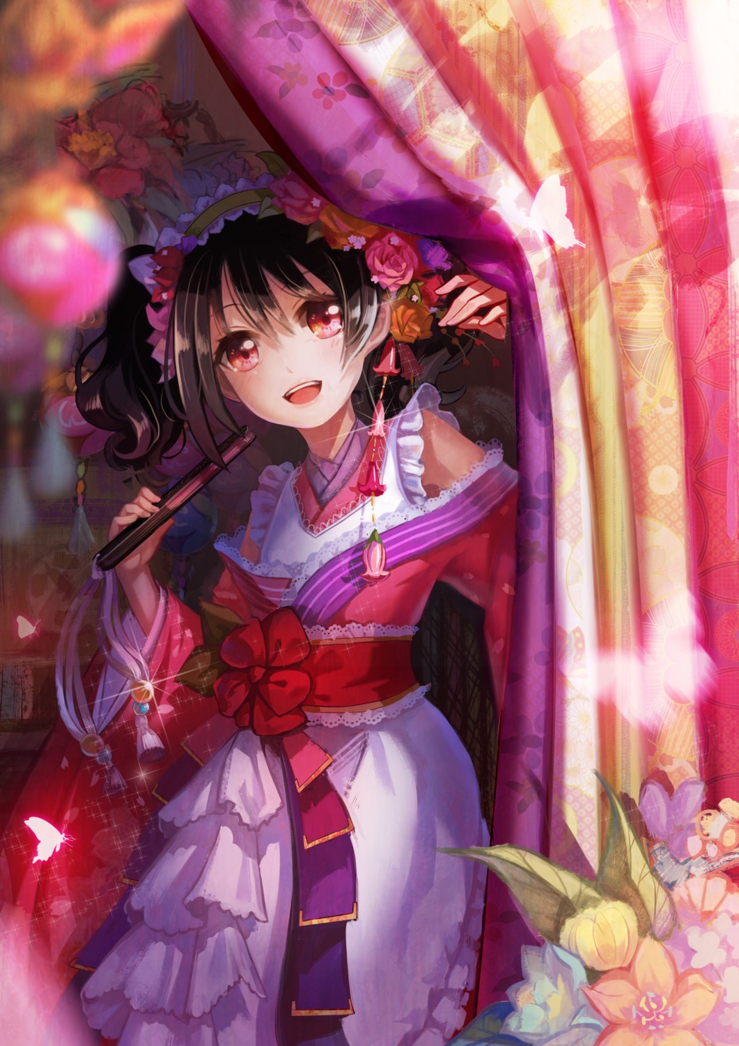akihara_nozomi, dress, love_live!, love_live!_(series), yazawa_nico