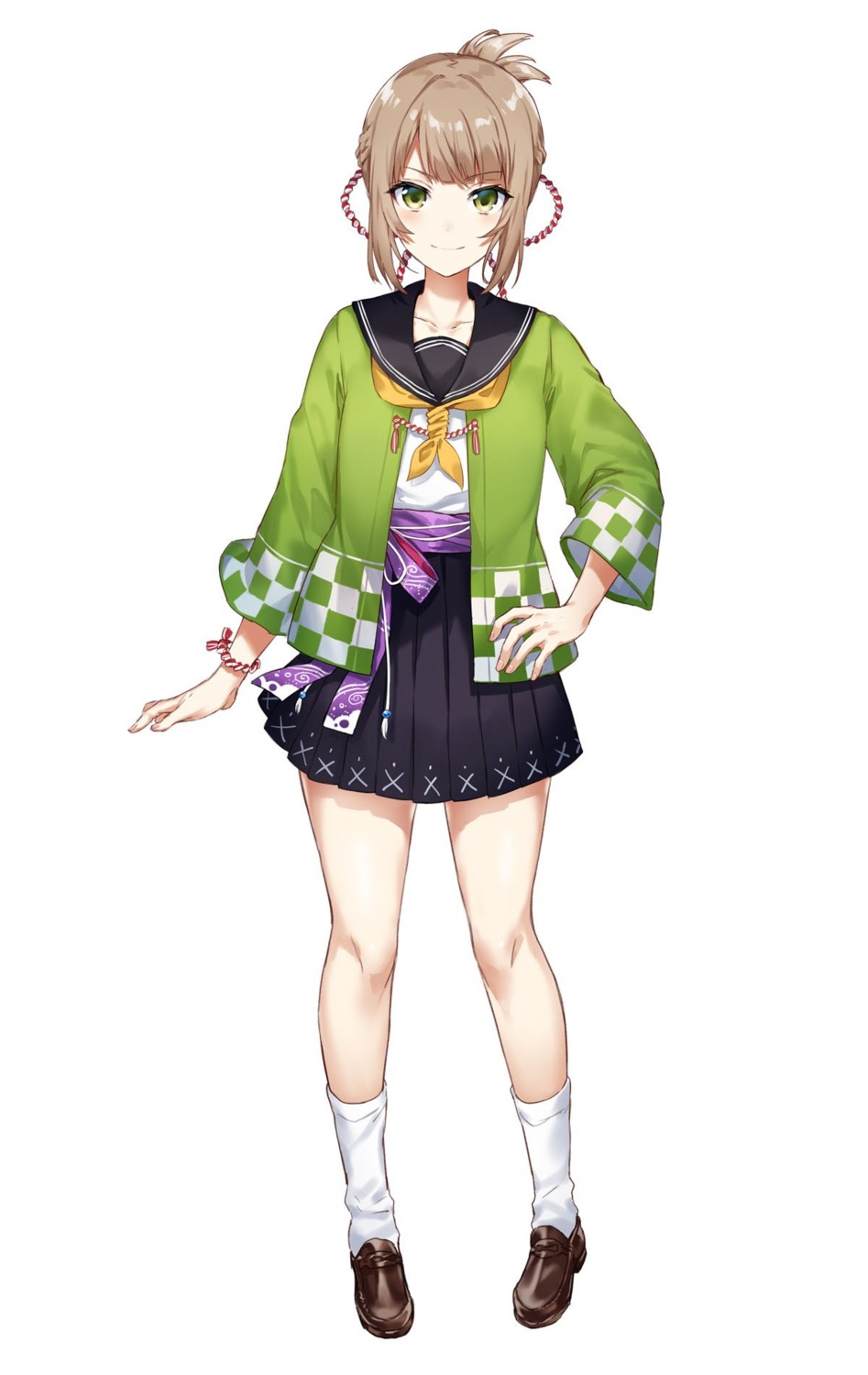 arisaka_ako, iizaka_mahiro, onsen_musume, seifuku