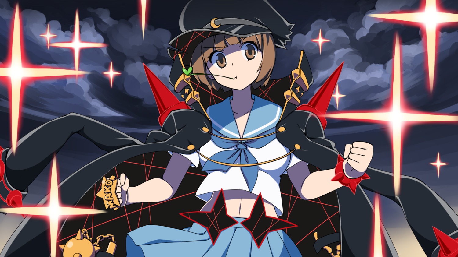 cerasus, kill_la_kill, mankanshoku_mako, seifuku, wallpaper