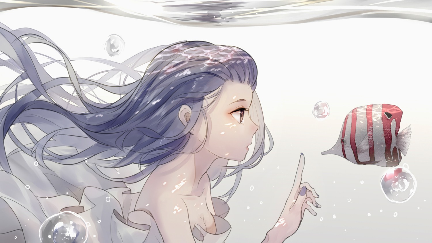 cleavage, wallpaper, weitu