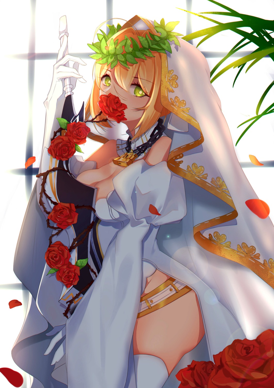 artoria_pendragon_(fate), fate/extra, fate/extra_ccc, fate/grand_order, fate/stay_night, huashengjiang, nero_claudius_(fate), sword, thighhighs