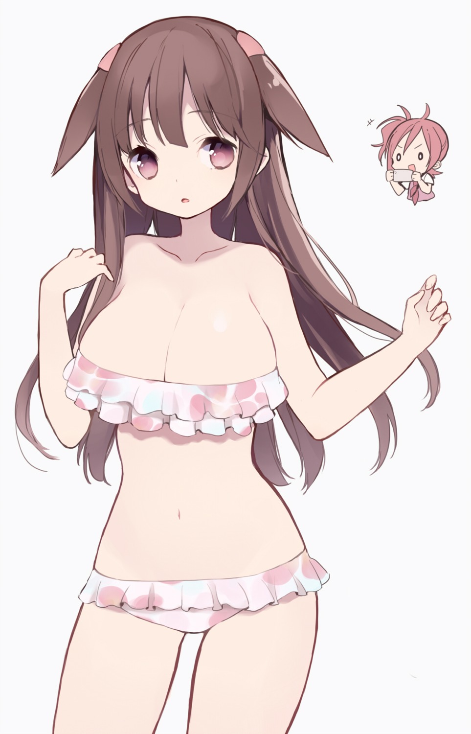 bikini, cleavage, itsumi_(itumiyuo), saki, swimsuits