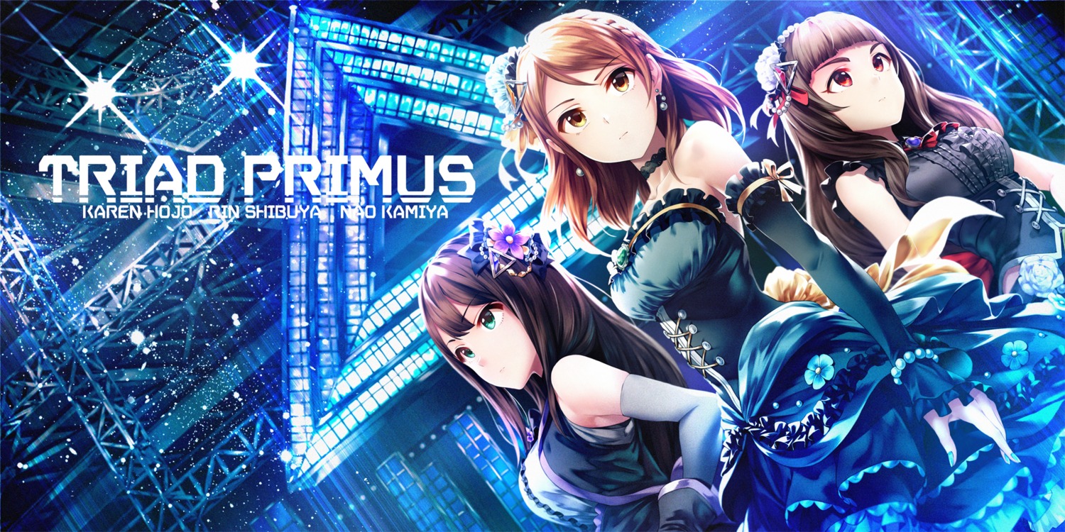 dress, houjou_karen, kamiya_nao, motoki_(hisano_motoki), shibuya_rin, the_idolm@ster, the_idolm@ster_cinderella_girls