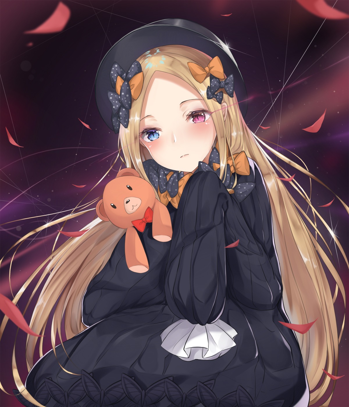 abigail_williams_(fate), dress, fate/grand_order, heterochromia, konata_(knt_banri)