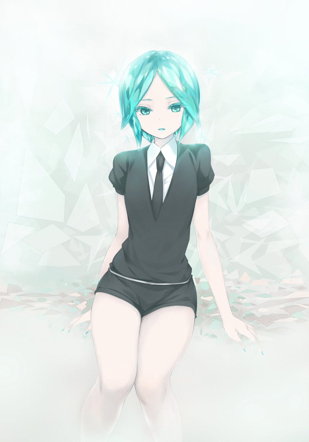 coffee-kizoku, houseki_no_kuni, phosphophyllite