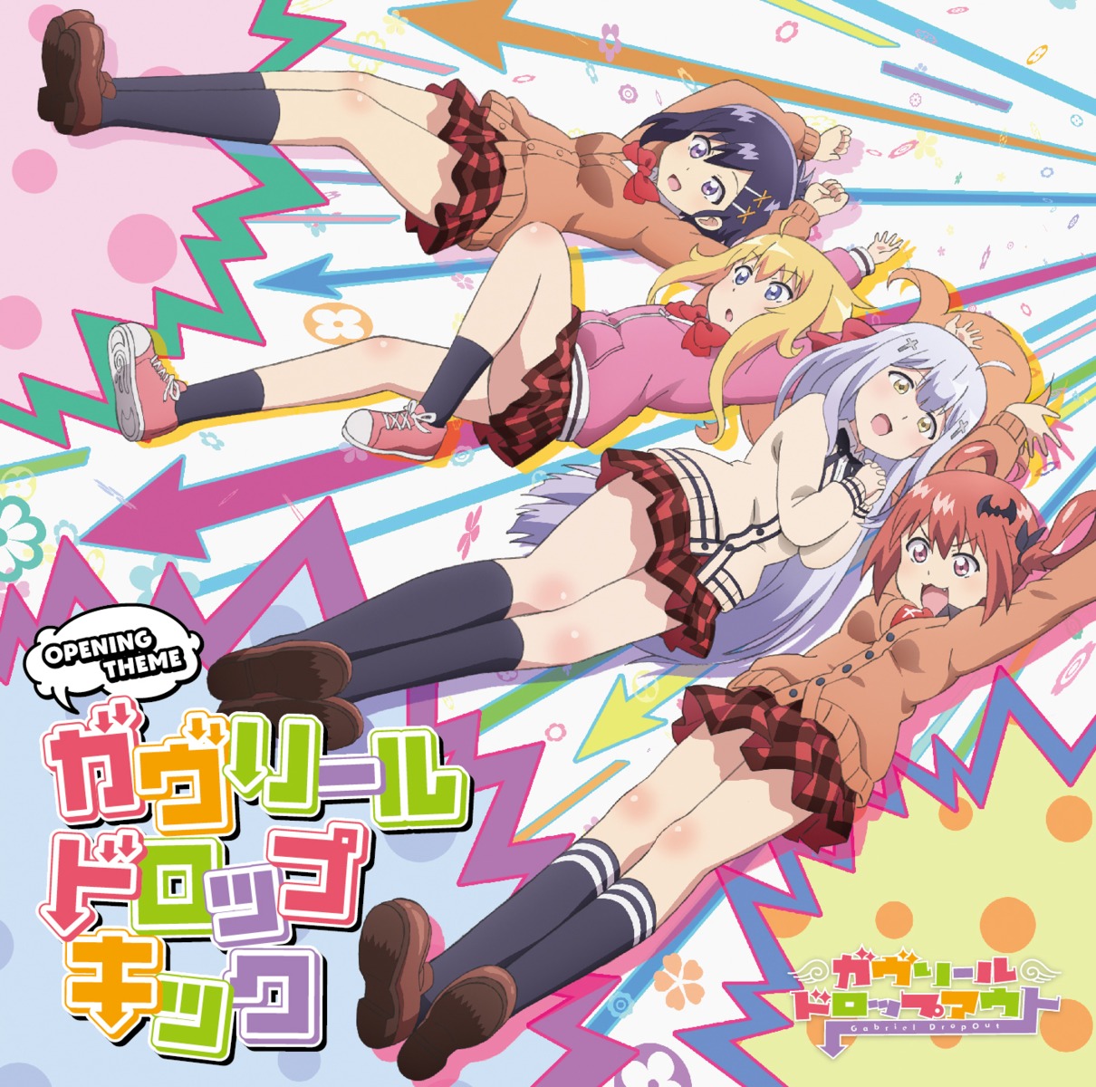 disc_cover, gabriel_dropout, kurumizawa_satanichia_mcdowell, seifuku, shiraha_raphiel_ainsworth, sweater, tenma_gabriel_white, tsukinose_vignette_april