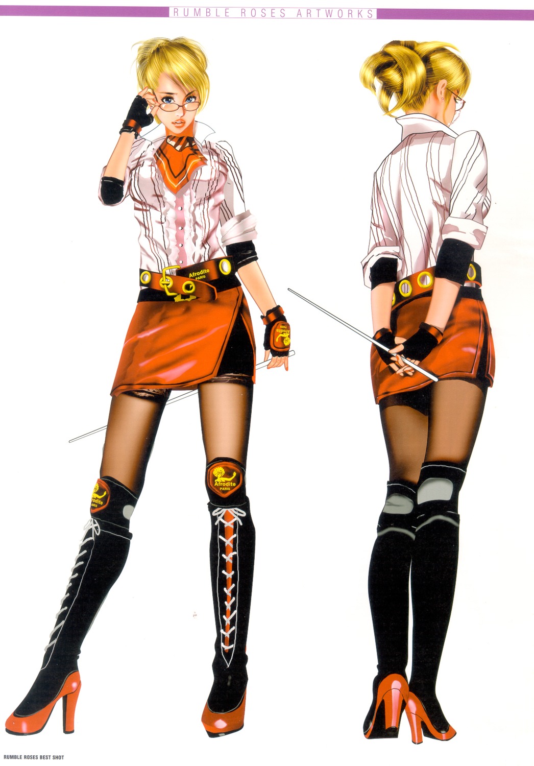 kotobuki_shiro, megane, miss_spencer, rumble_roses, thighhighs