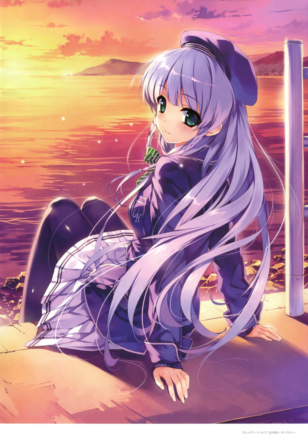 furukawa_yui, kuroya_shinobu, pantyhose, seifuku, trumple, ushinawareta_mirai_wo_motomete