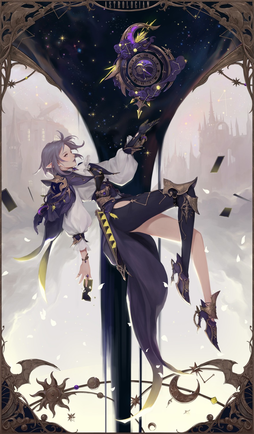 armor, bom_yeon, final_fantasy, final_fantasy_xiv, heels, pointy_ears