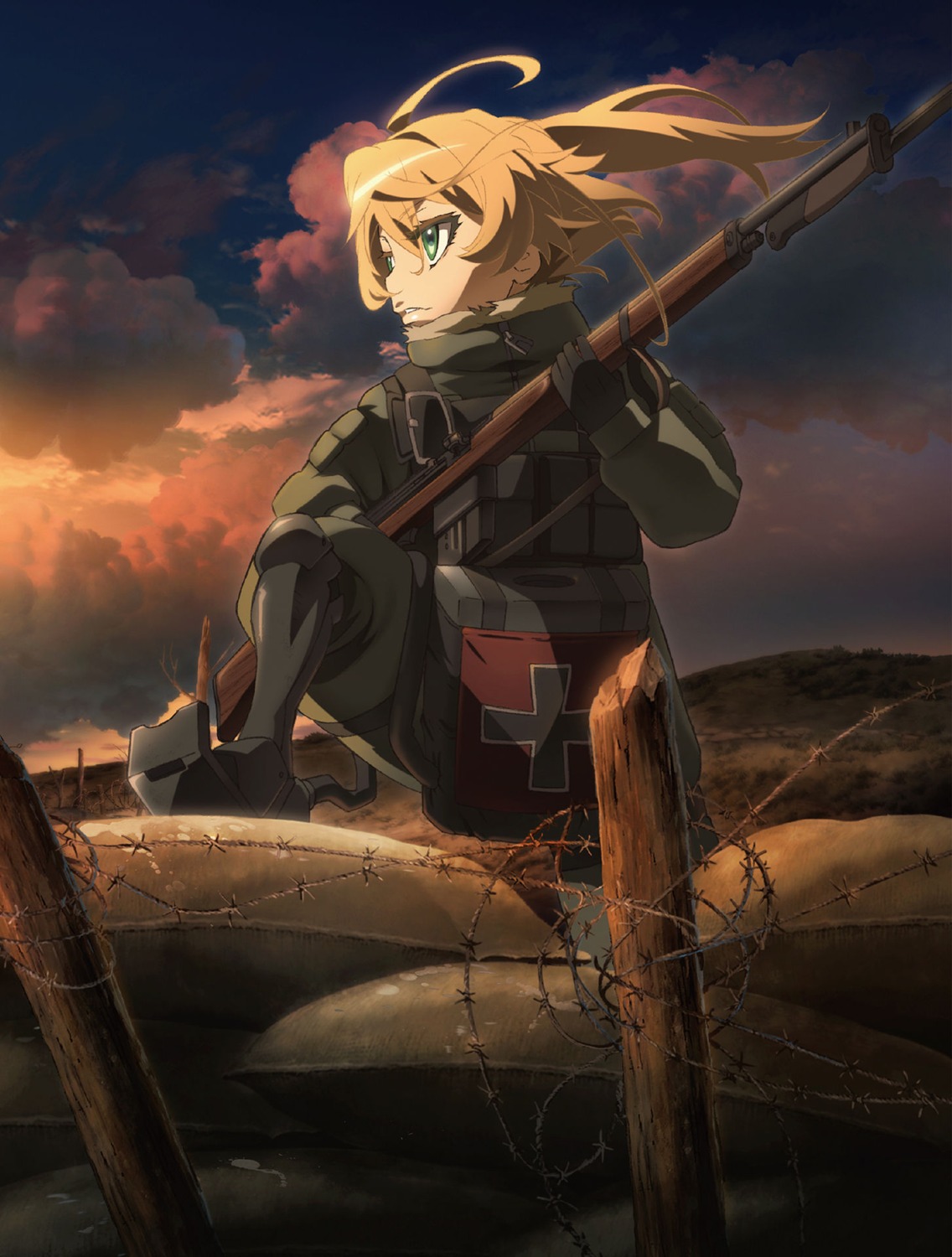 azuma_ryouta, digital_version, gun, uniform, youjo_senki
