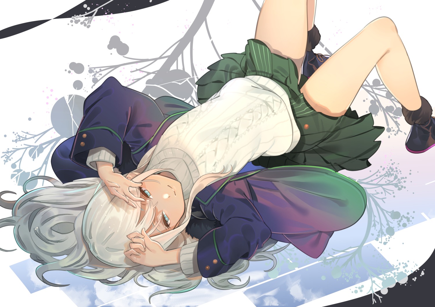 koyoi_mitsuki, seifuku, sweater