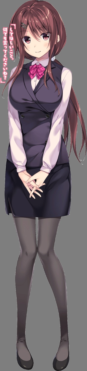 akabeisoft2, bosei_kanojo_shikyuu_kikan-hen, business_suit, oryou, pantyhose, tachibana_miori, transparent_png