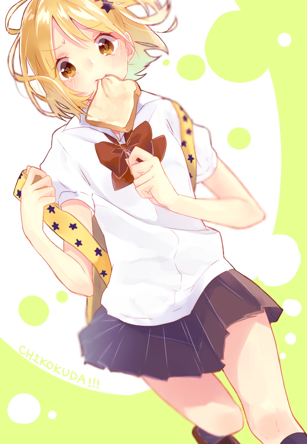 haikyuu!!, seifuku, tyanotya, yachi_hitoka