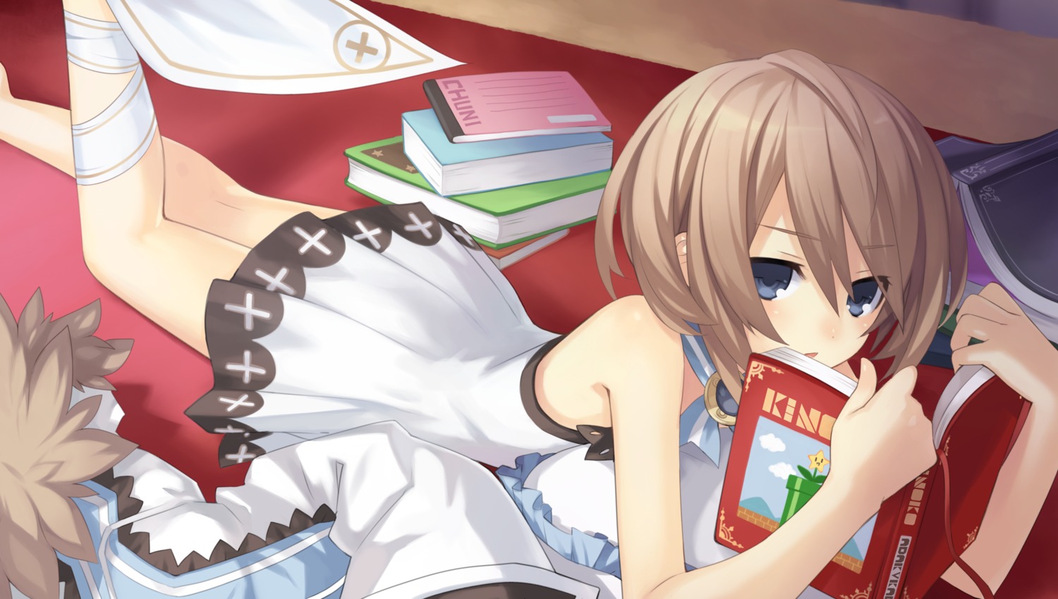 blanc, choujigen_game_neptune, choujigen_game_neptune_re;birth_1, dress, tsunako