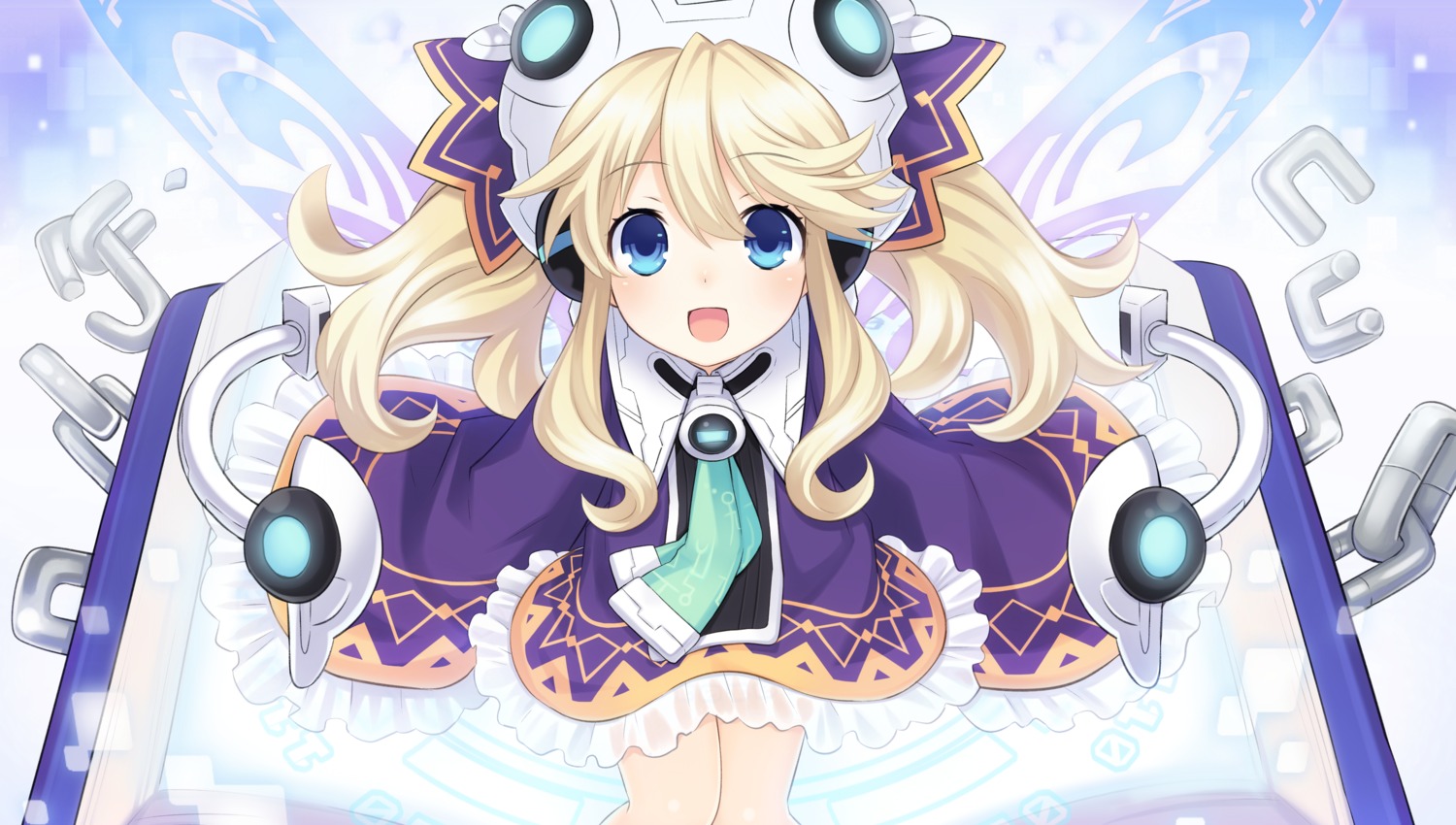choujigen_game_neptune, choujigen_game_neptune_re;birth_1, dress, fairy, histoire, tsunako, wings