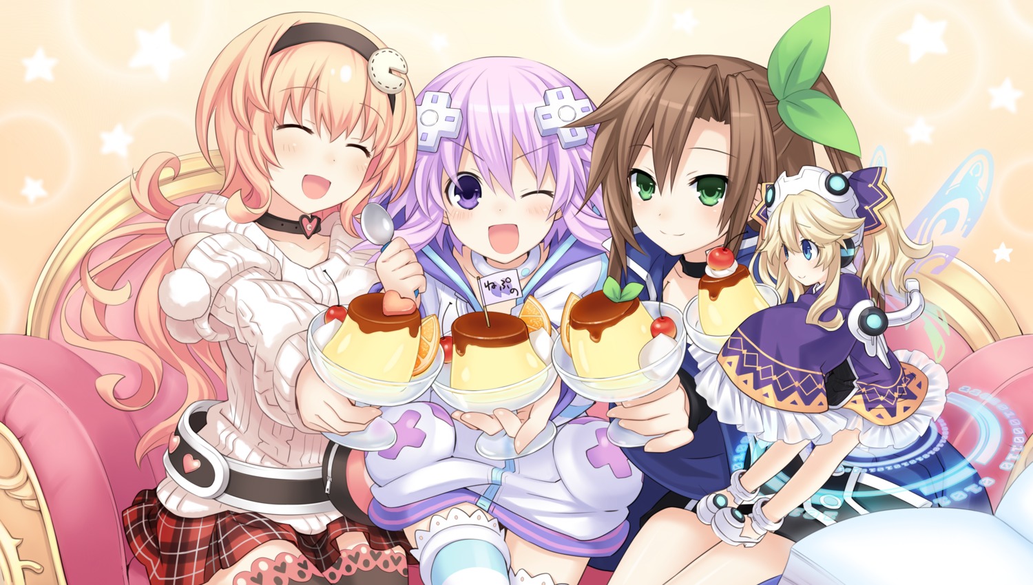 choujigen_game_neptune, choujigen_game_neptune_re;birth_1, compa, dress, fairy, histoire, if_(choujigen_game_neptune), neptune