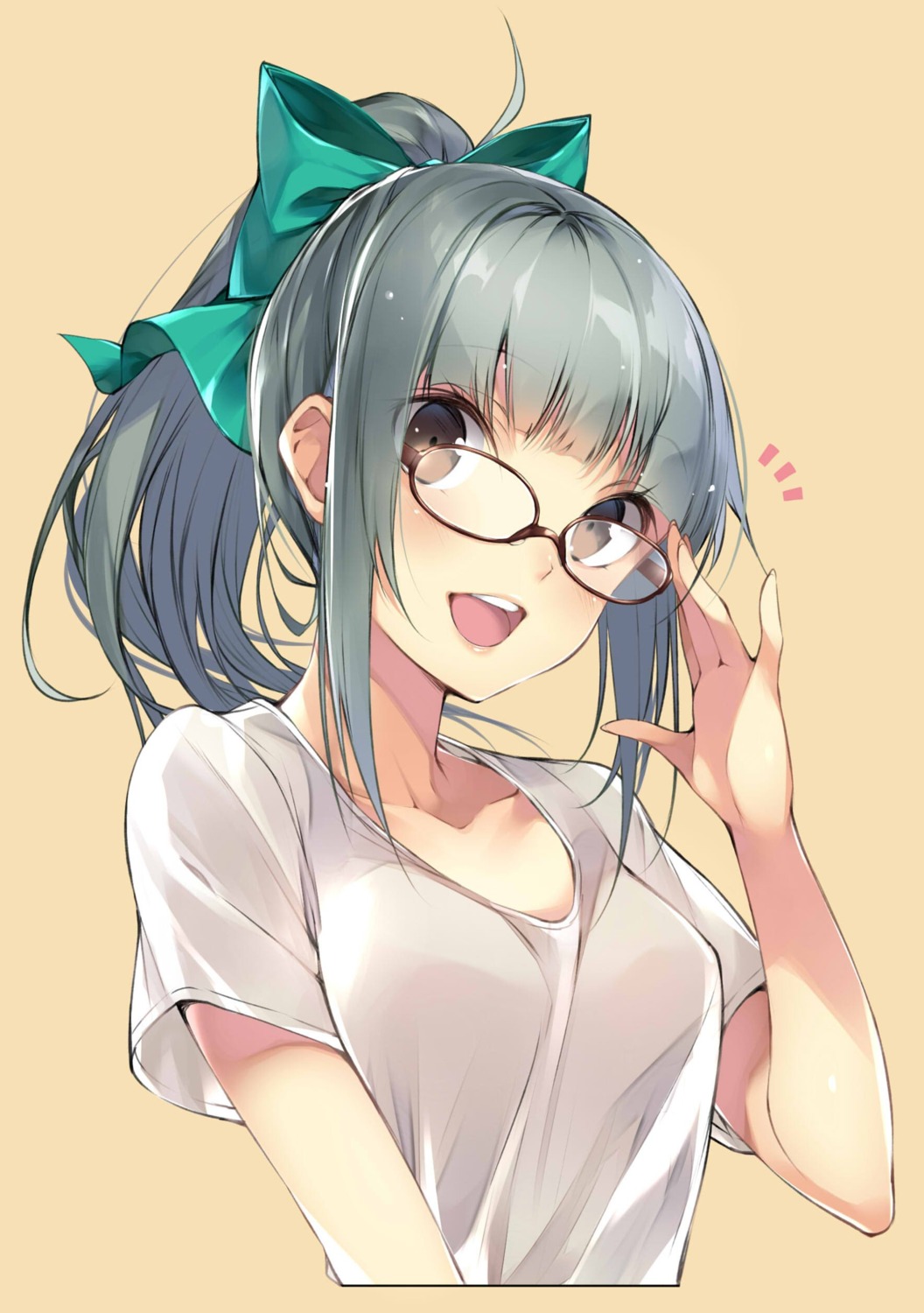hario, kantai_collection, megane, yuubari_(kancolle)