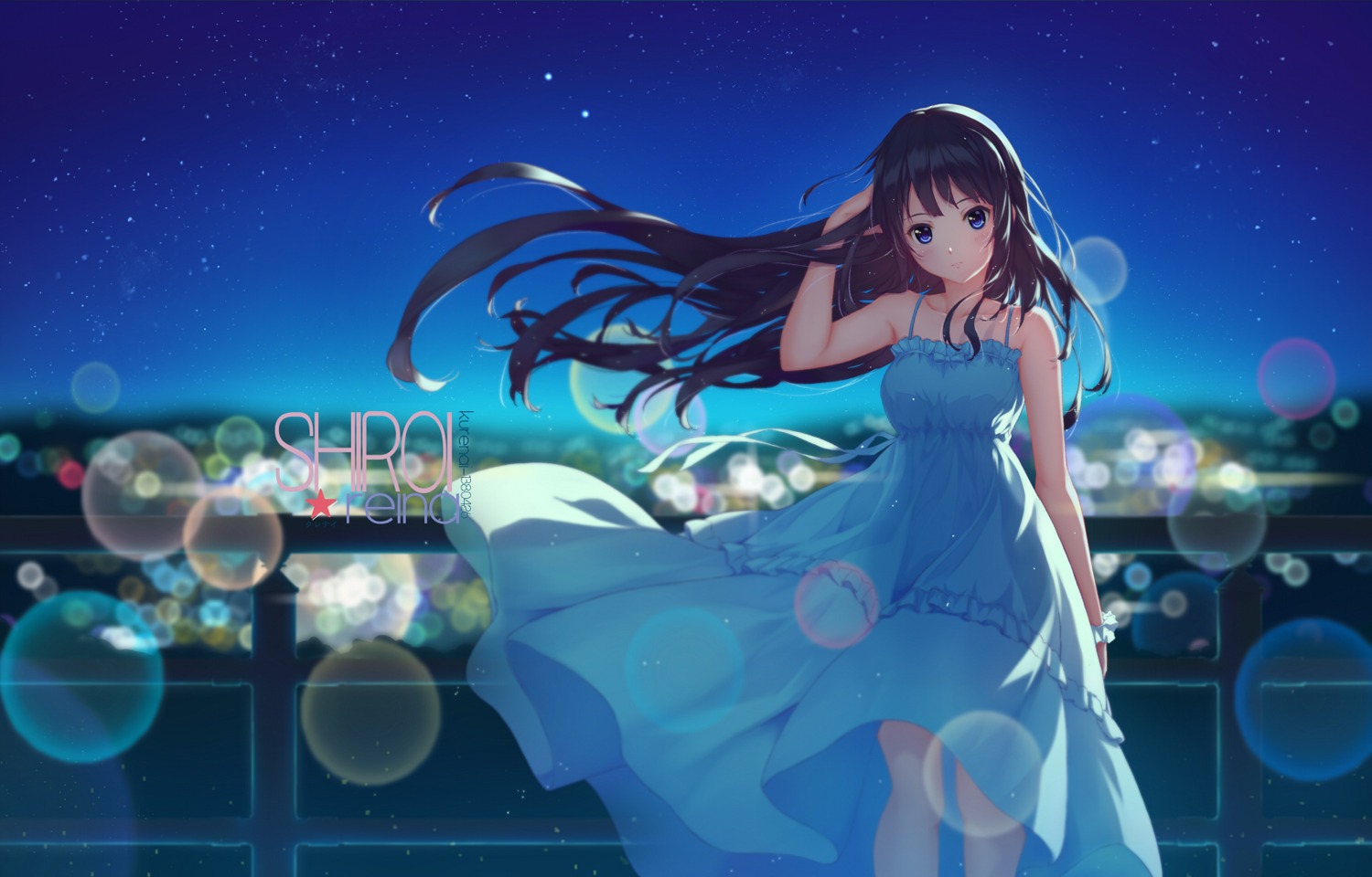 dress, hibike!_euphonium, kousaka_reina, kurenaiz, summer_dress