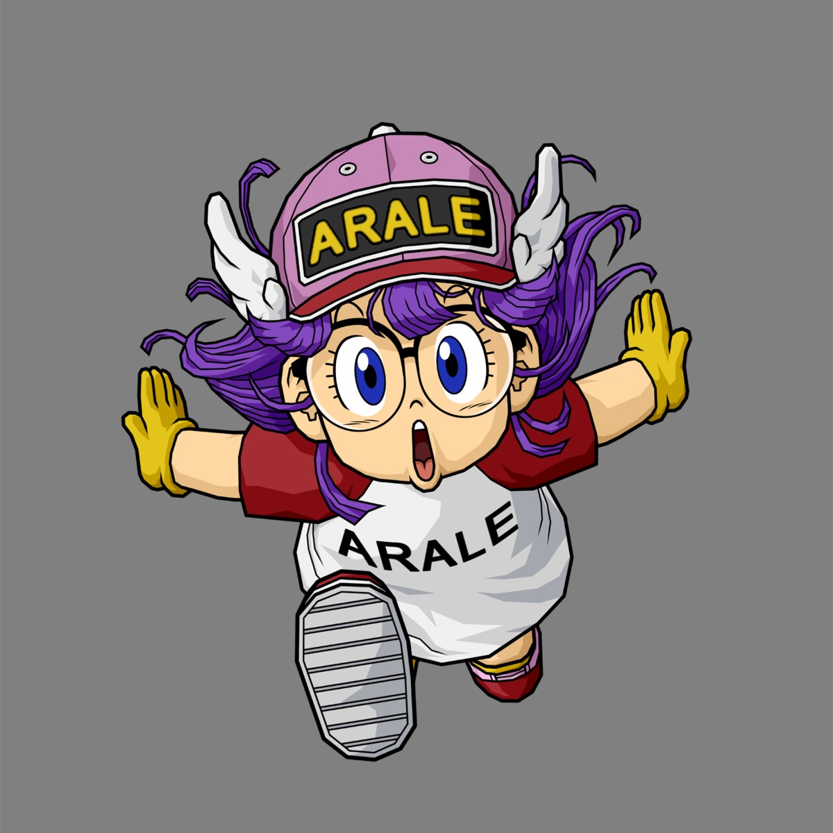 dr._slump, megane, norimaki_arale, toriyama_akira